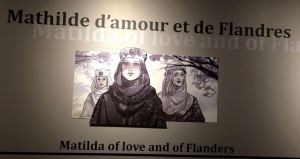 Famous! Matilda gets a mention in the Bayeux Tapestry - but unfortunately not as a tandem!